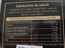 Salchichón de Jabalí