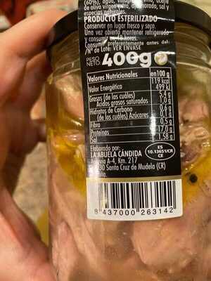 Perdiz Deshuesada en Salsa Escabeche 