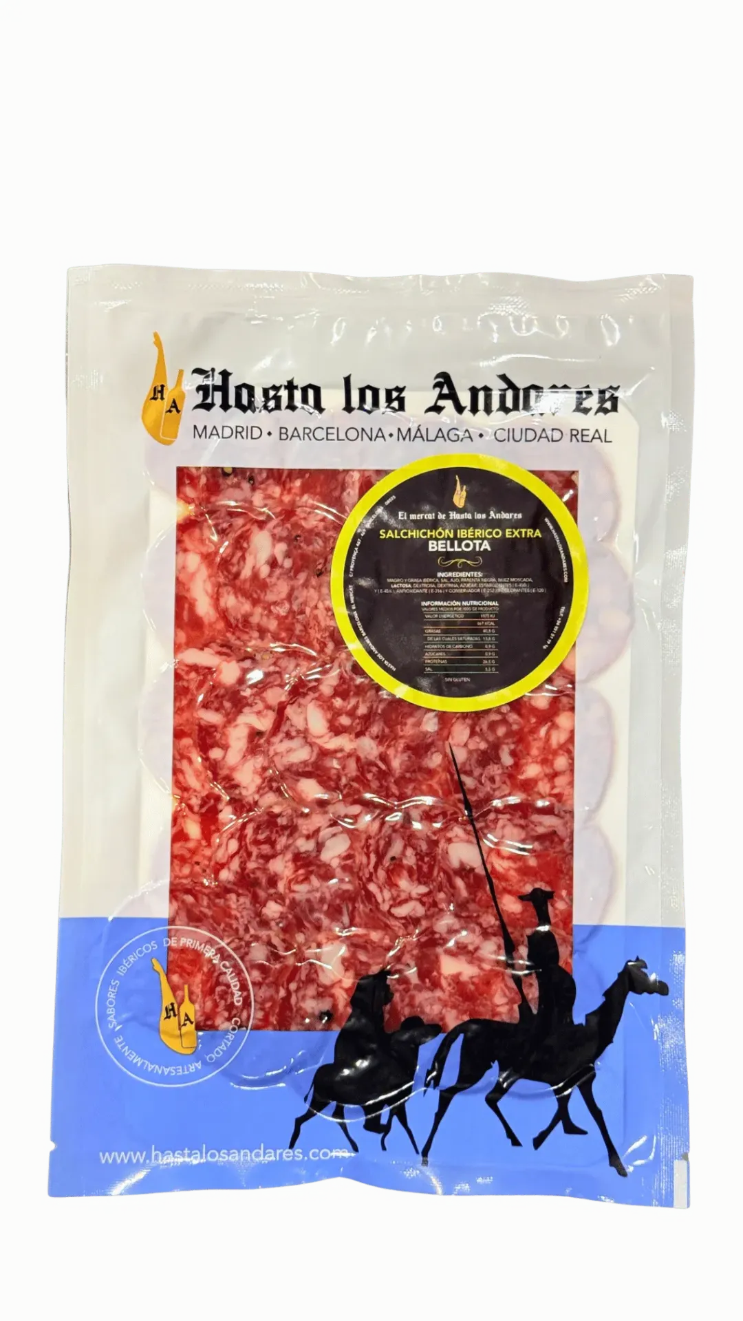 Salchichon Iberico De Bellota 100% Sobre