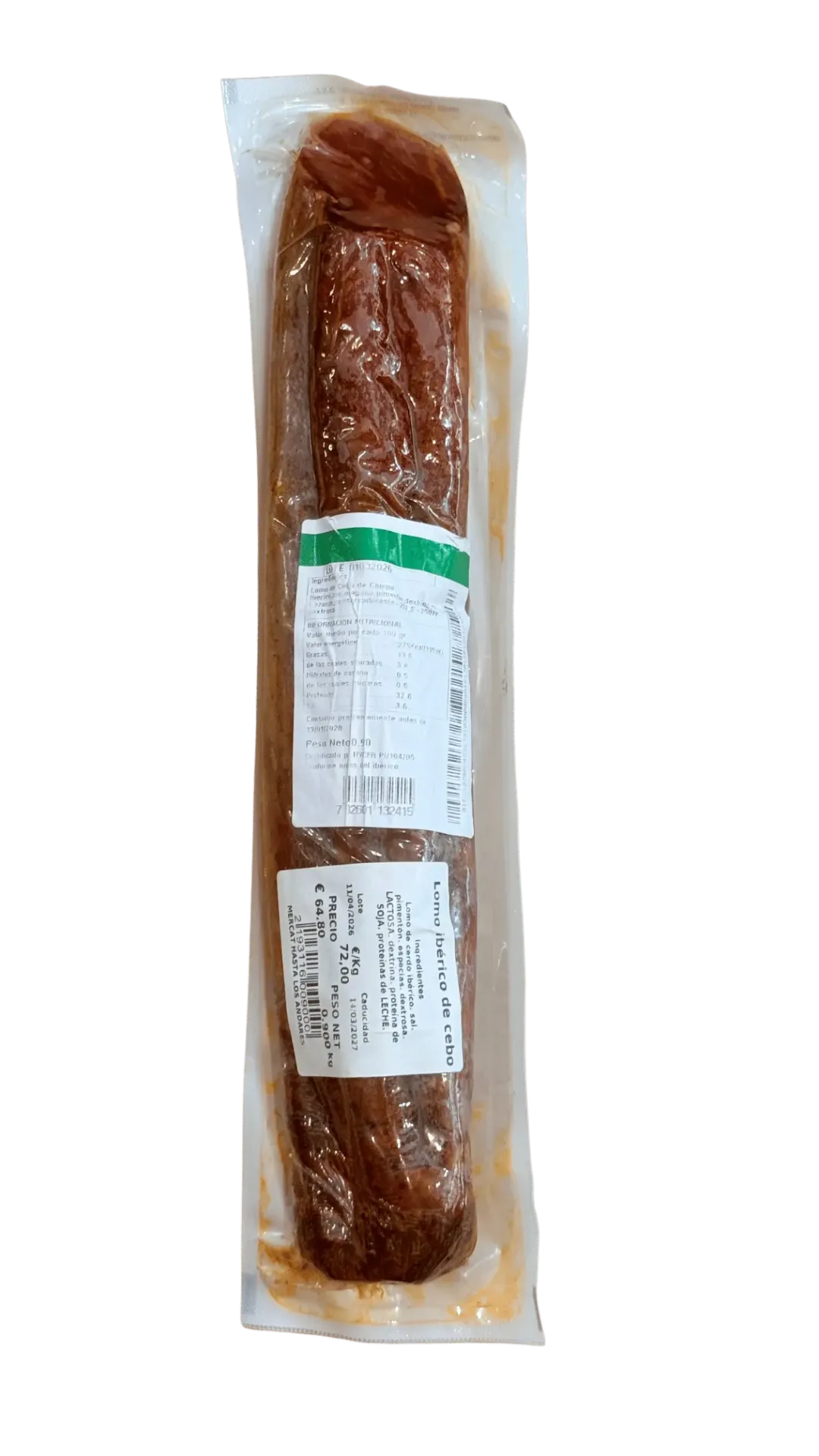 Lomo Ibérico de Cebo