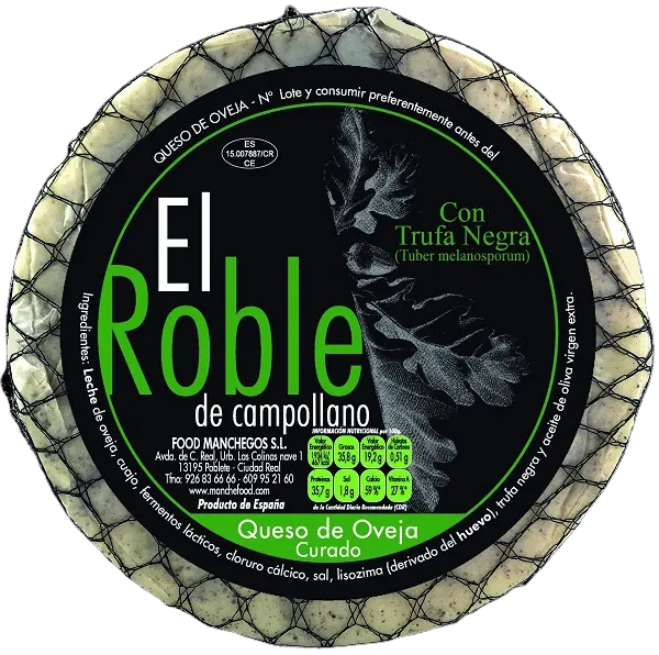Queso Oveja Trufado (Queso 500 Grs)
