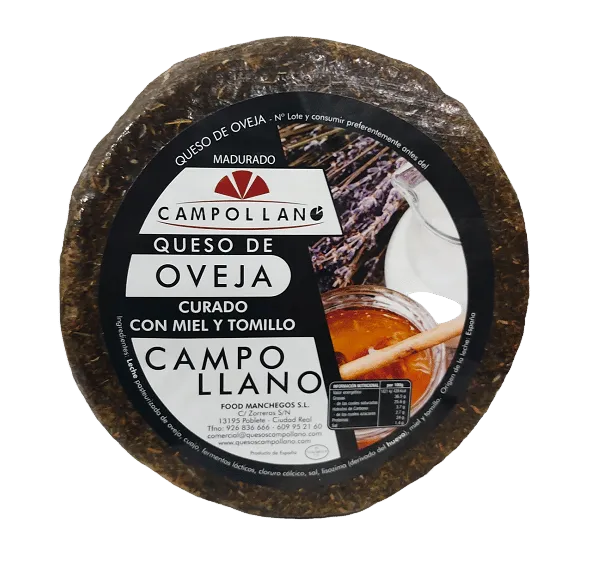 Queso Oveja con Miel y Tomillo (Queso 500 Grs)