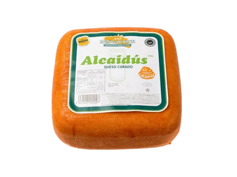 Queso Mahon Curado (Queso 500 Grs)
