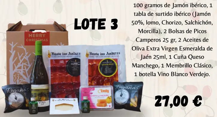 Lote Regalo gourmet Hasta Los Andares